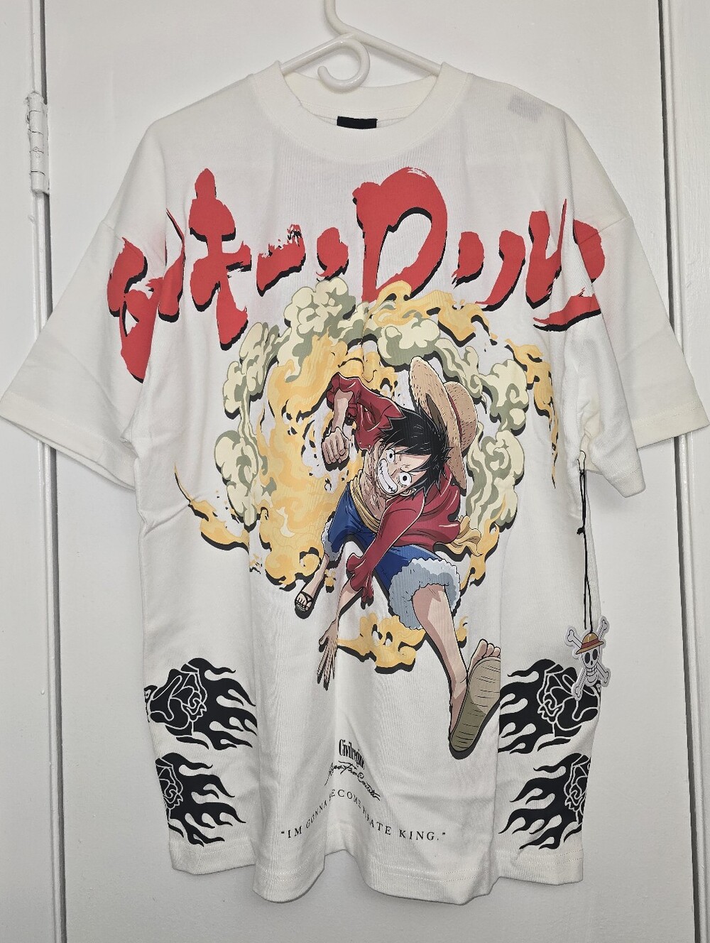 Civil Regime ONE PIECE ANIME TEE Size M Nwt